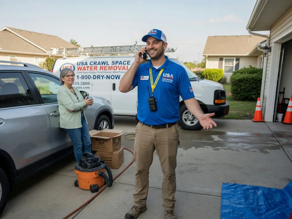 Crawl Space Water Removal Citronelle, AL FAQs